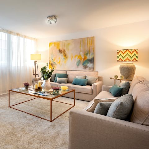 Pour a glass of Rioja and get comfy on the sofa for a wonderful night in