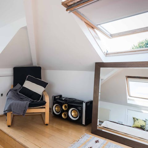 The perfect loft snug for the kids
