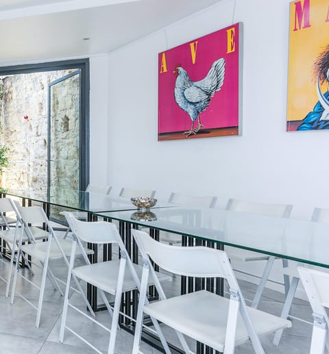 A dining table for 11