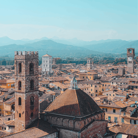 Guests loved this home's central location in the heart of Lucca, close to restaurants, shops and attractions.