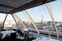 Rooftop dinner at L'Oiseau Blanc