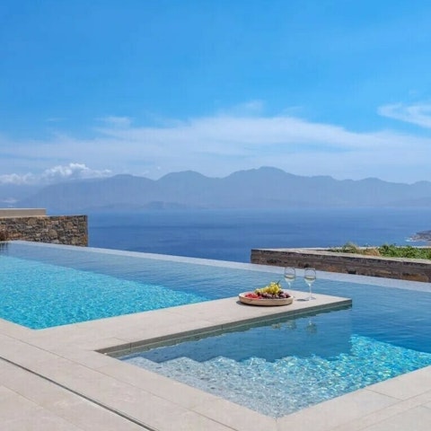 Take a refreshing dip in the infinity pool