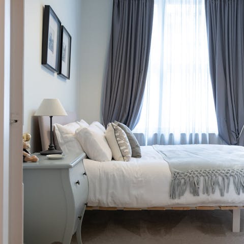 Get a good night's sleep in the cosy and sumptuous bedrooms