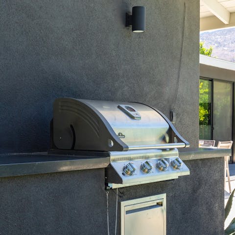 Enjoy a good old fashioned American barbecue for dinner