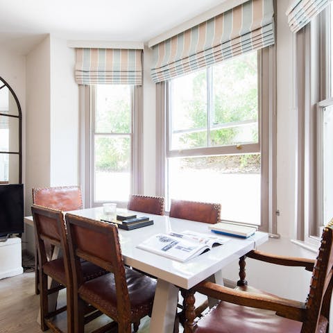 Big dining table