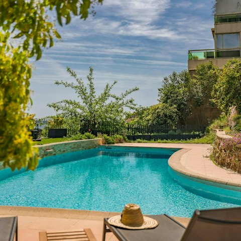 Spend leisurely days enjoying the sunny pool