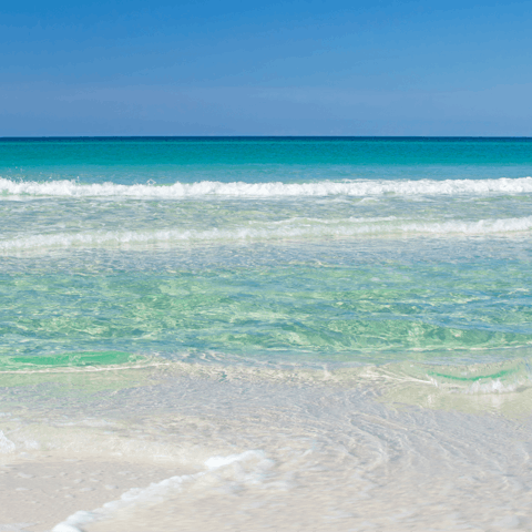A twenty-minute drive to Cocoa Beach