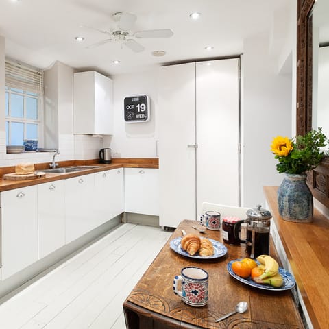 The Well equipped kitchen