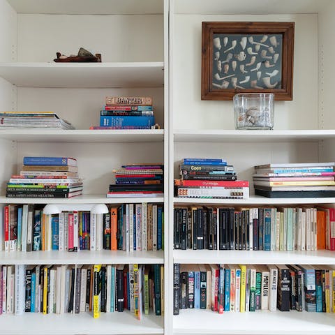 The huge book collection