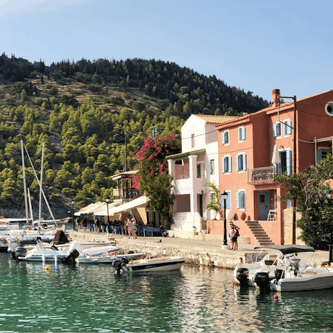 Enjoy leisurely strolls through picturesque Asos