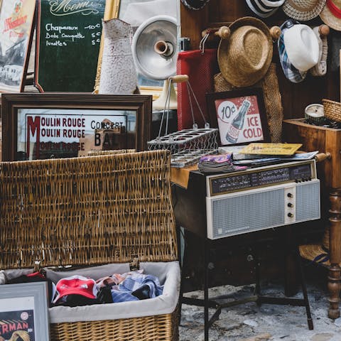 Shop for vintage treasures at Camden Market – it's a short walk away