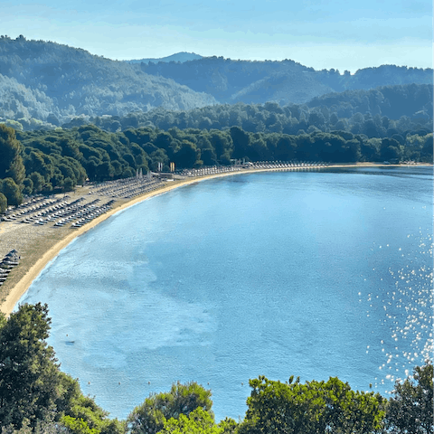 Enjoy the glorious natural beauty of Skiathos