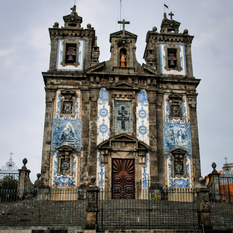 Stay a ten-minute stroll from the Church of Saint Ildefonso