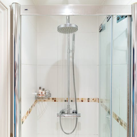 Enjoy the boutique style bathrooms