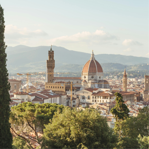 Wind your way through the historic streets to the Cathedral