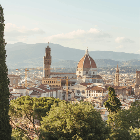 Wind your way through the historic streets to the Cathedral