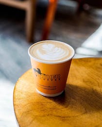 Enjoy artisanal coffee at Panther Coffee