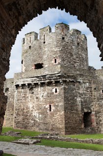 Explore Conwy Castle's Scenic Battlement Views