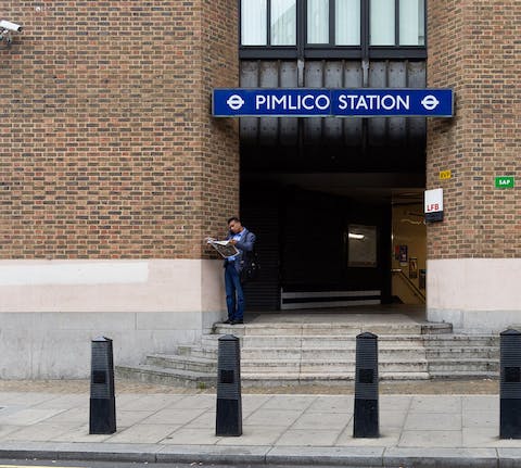 The proximity to Pimlico station
