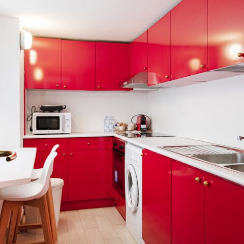 Channel your inner Milanese in a kitchen as stylish as the city itself