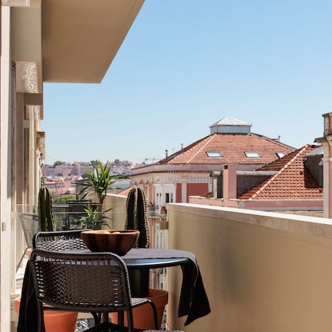 Make this the spot for evening sundowners