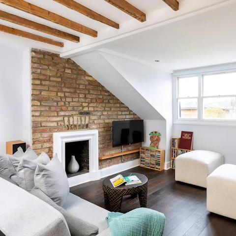 Wind down in the cosy living room after a day of adventure
