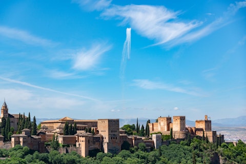 Visit the beautiful Alhambra, less than twenty minutes on foot
