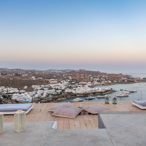 Bask in the serenity of your surroundings and admire the stunning scenery