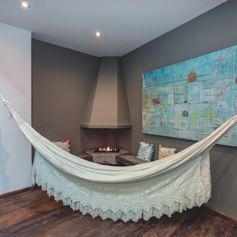 Rock yourself to sleep in the Colombian artisan hammock