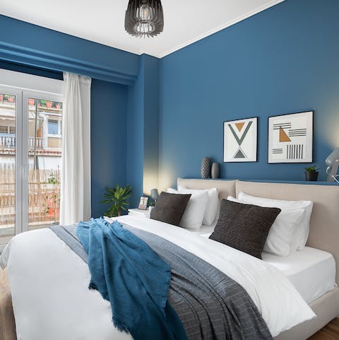 Wake up in the comfortable bedrooms feeling rested and ready for another day of Athens sightseeing