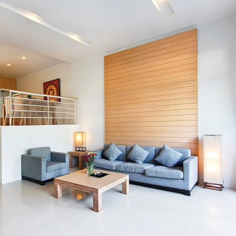 Take a moment to unwind in your bright and breezing living space