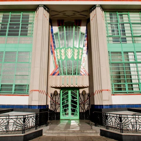 Prepare to make an entrance at this iconic Art Deco building