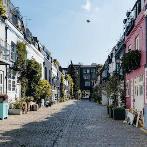 Hop on the tube to explore neighbouring Notting Hill