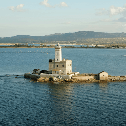 Watch the sunrise or set over Olbia