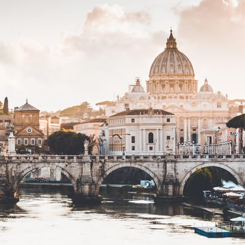 Begin your sightseeing adventure at the Vatican City