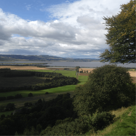 Stay in Auchterarder, a seven-minute drive from golf and fine dining at Gleneagles