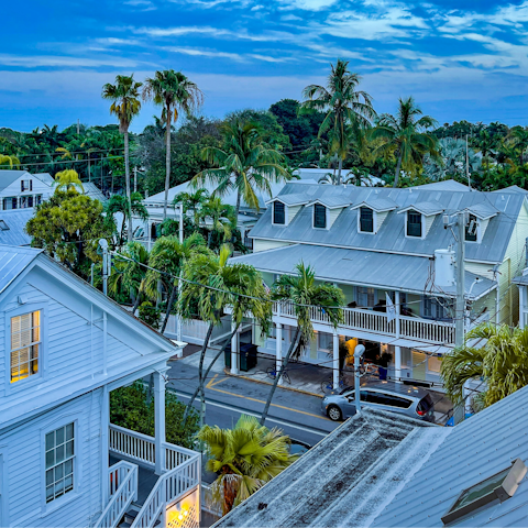 Hop over to Old Town Key West in just ten minutes