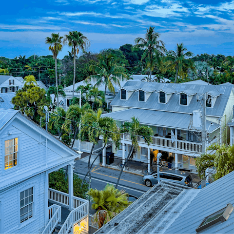 Hop over to Old Town Key West in just ten minutes