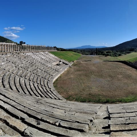 Stay in the Peloponnese and explore the ancients sites of this peninsula