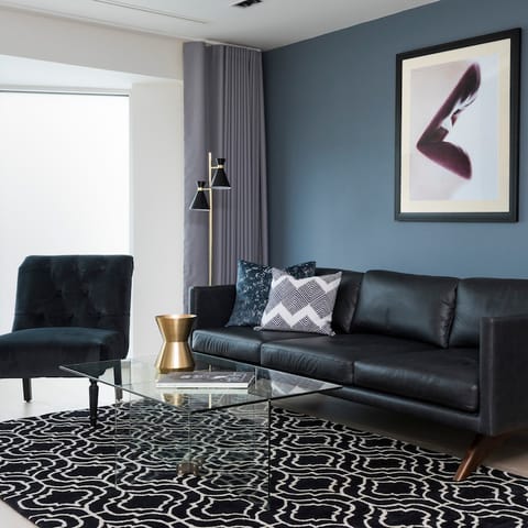 sophisticated interior aesthetic
