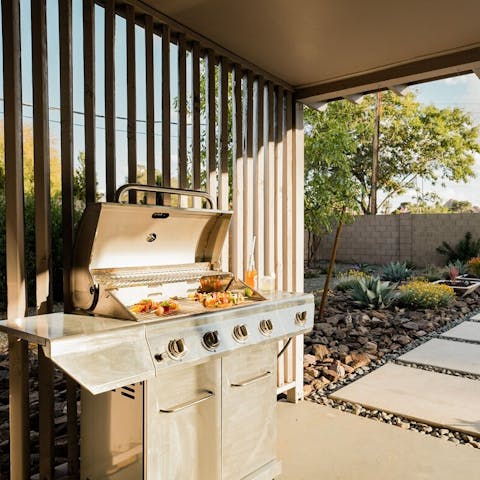 Cook up an alfresco feast on the barbecue