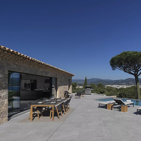 Start your day right with an alfresco feast on the terrace