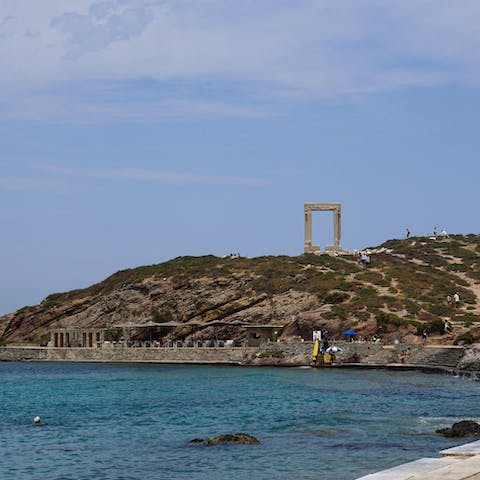 Visit the Temple of Apollo – a fourteen-minute drive away