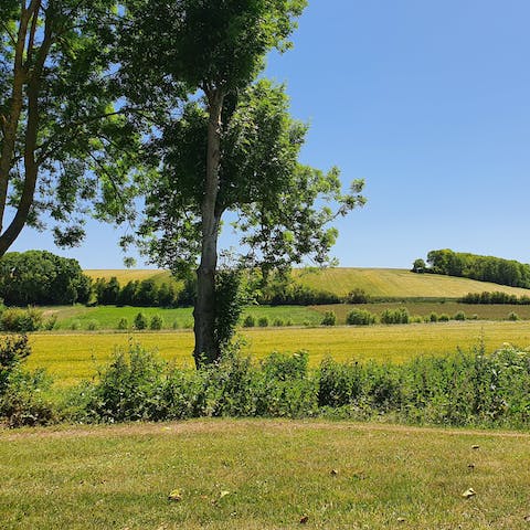 Escape to a rural idyll, with country walks on your doorstep