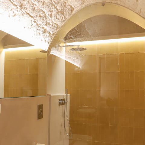 Feel a million dollars when bathing in the luxurious spa-like bathrooms