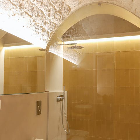 Feel a million dollars when bathing in the luxurious spa-like bathrooms