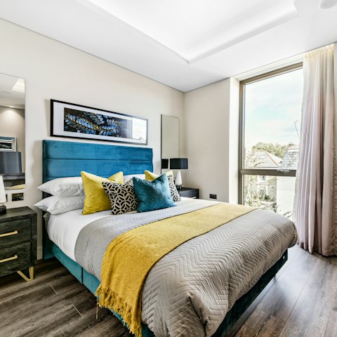 Snooze your alarm and sink deeper into your sumptuous bed