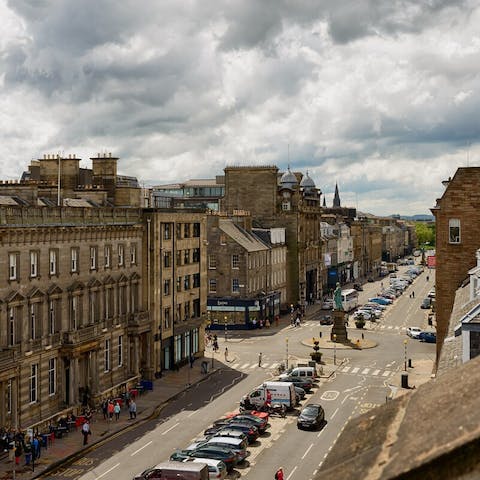 Stay on one of Edinburgh's most iconic streets