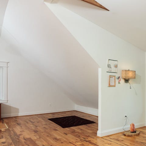 Find your inner calm with a spot of yoga in the home studio