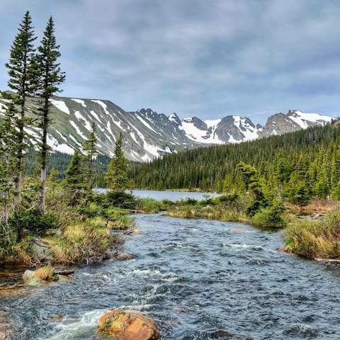 Drive to Long Lake Regional Park and up towards the mountains in twenty minutes